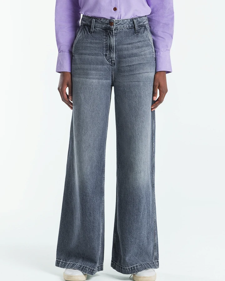 Kings of Indigo Damen vegan Jeans Lilibet Jim Whale Blau