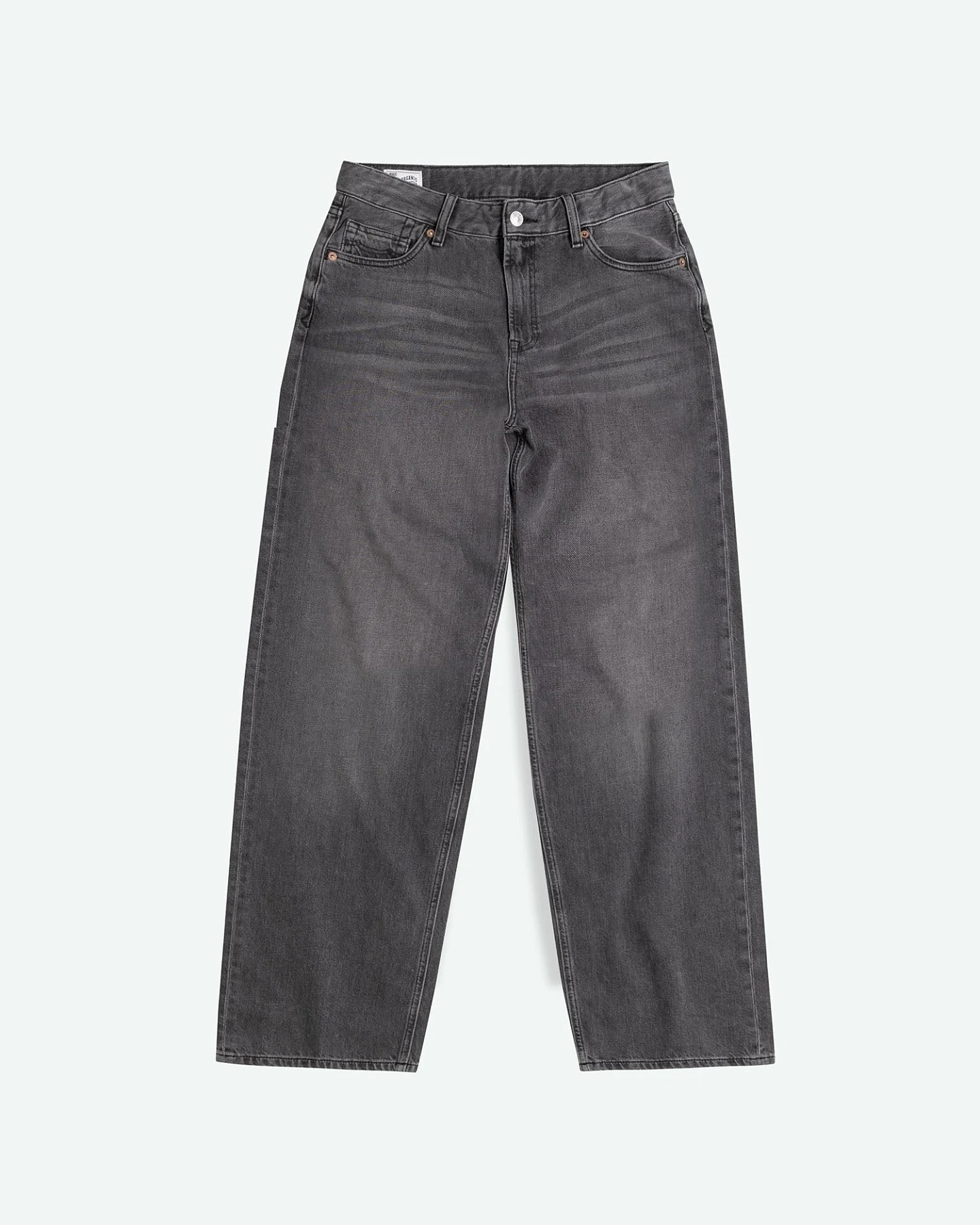 Kings of Indigo Damen vegan Jeans Joan Pony Od Schwarz – Ansicht 2