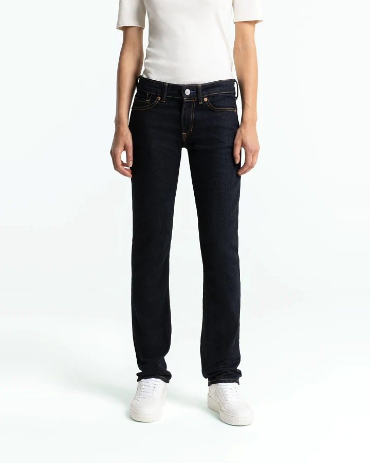 Kings of Indigo Damen vegan Jeans Emi Journey Rinse Navy