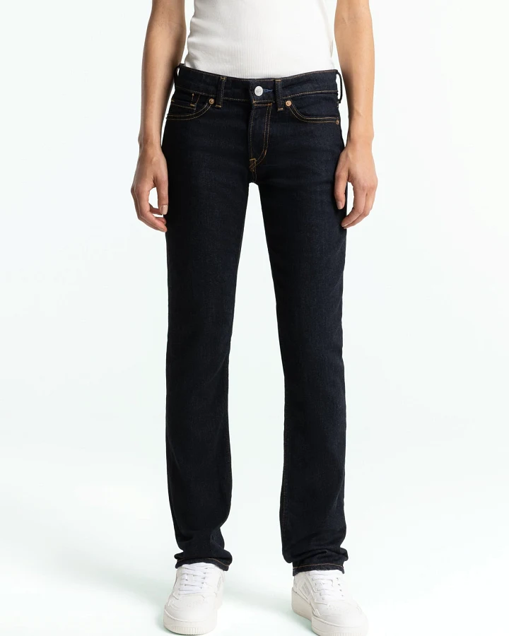 Kings of Indigo Damen vegan Jeans Emi Journey Rinse Navy