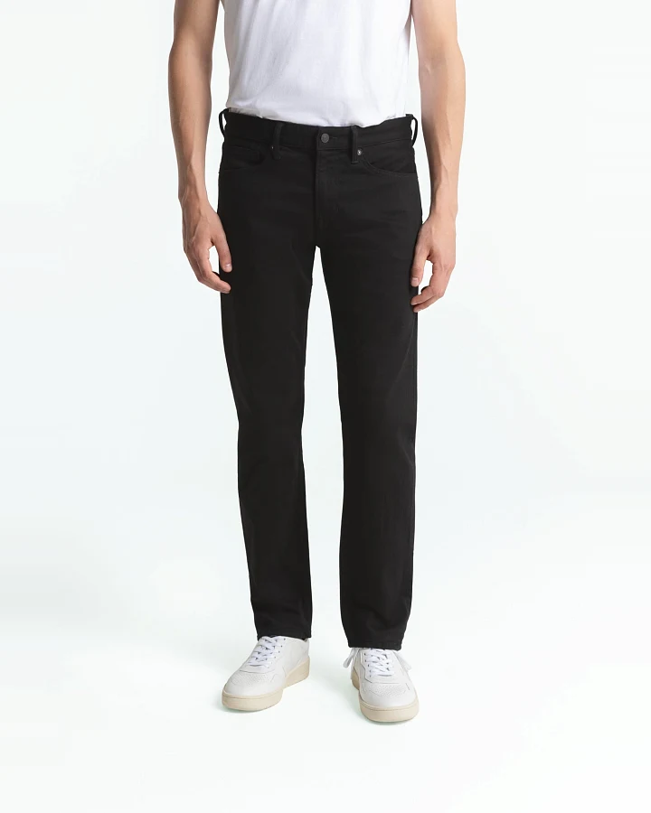 Kings of Indigo Herren vegan Jeans Ryan Stay Black Rinse