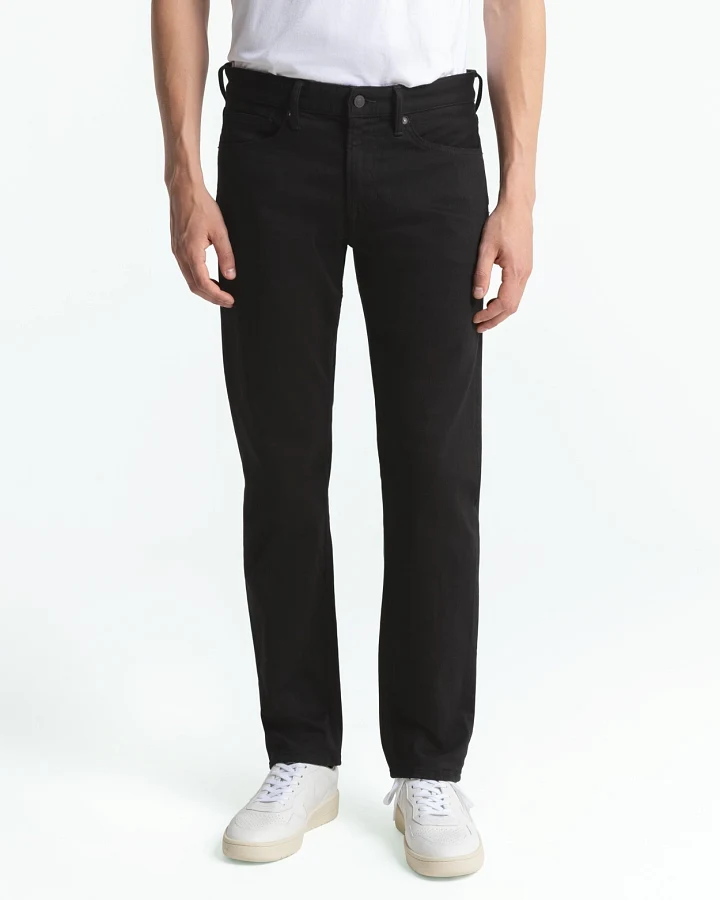 Kings of Indigo Herren vegan Jeans Ryan Stay Black Rinse