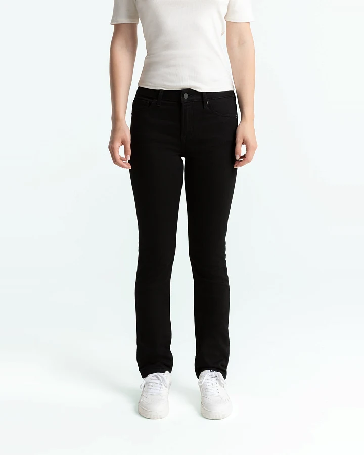 Kings of Indigo Damen vegan Jeans Emi Stay Black Rinse