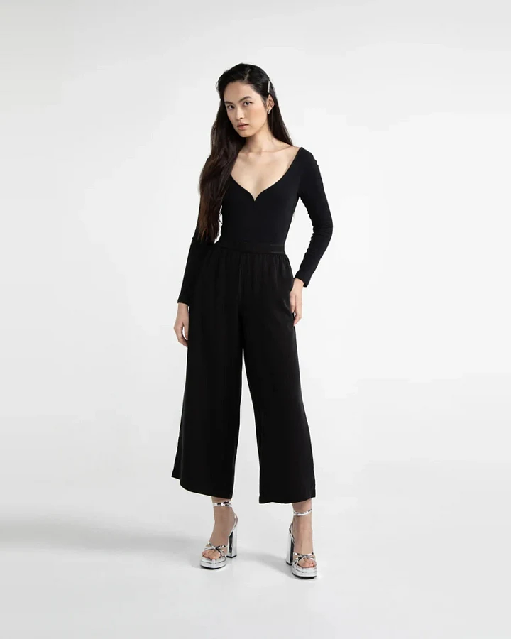 Hose Sandrose Schwarz