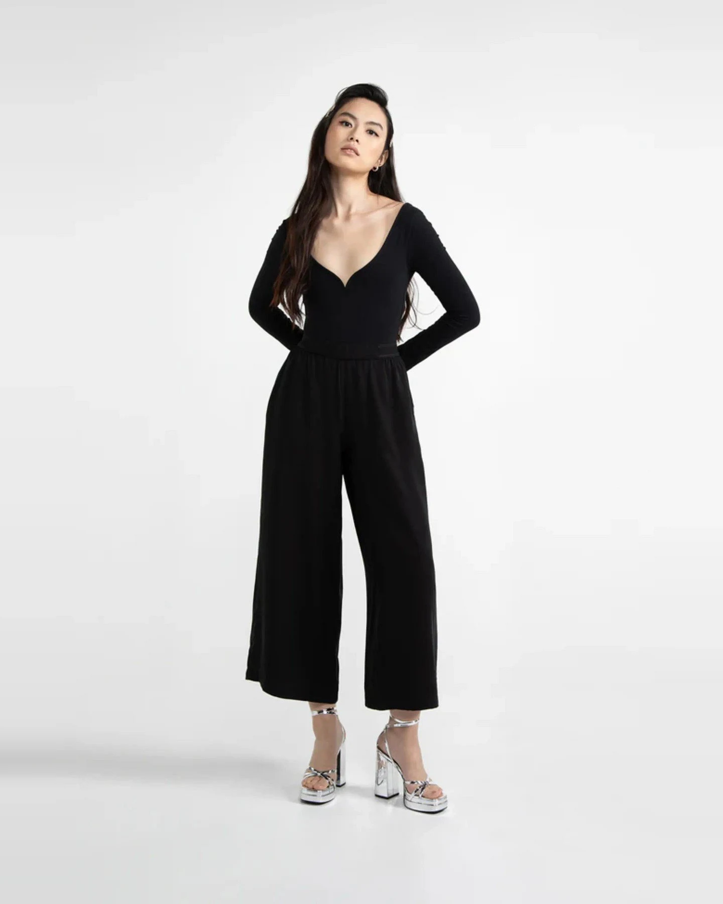 Hose Sandrose Schwarz – Ansicht 2