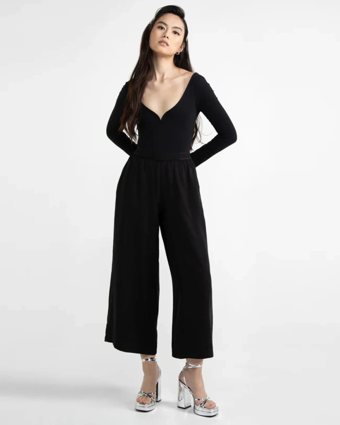 Hose Sandrose Schwarz – Ansicht 3