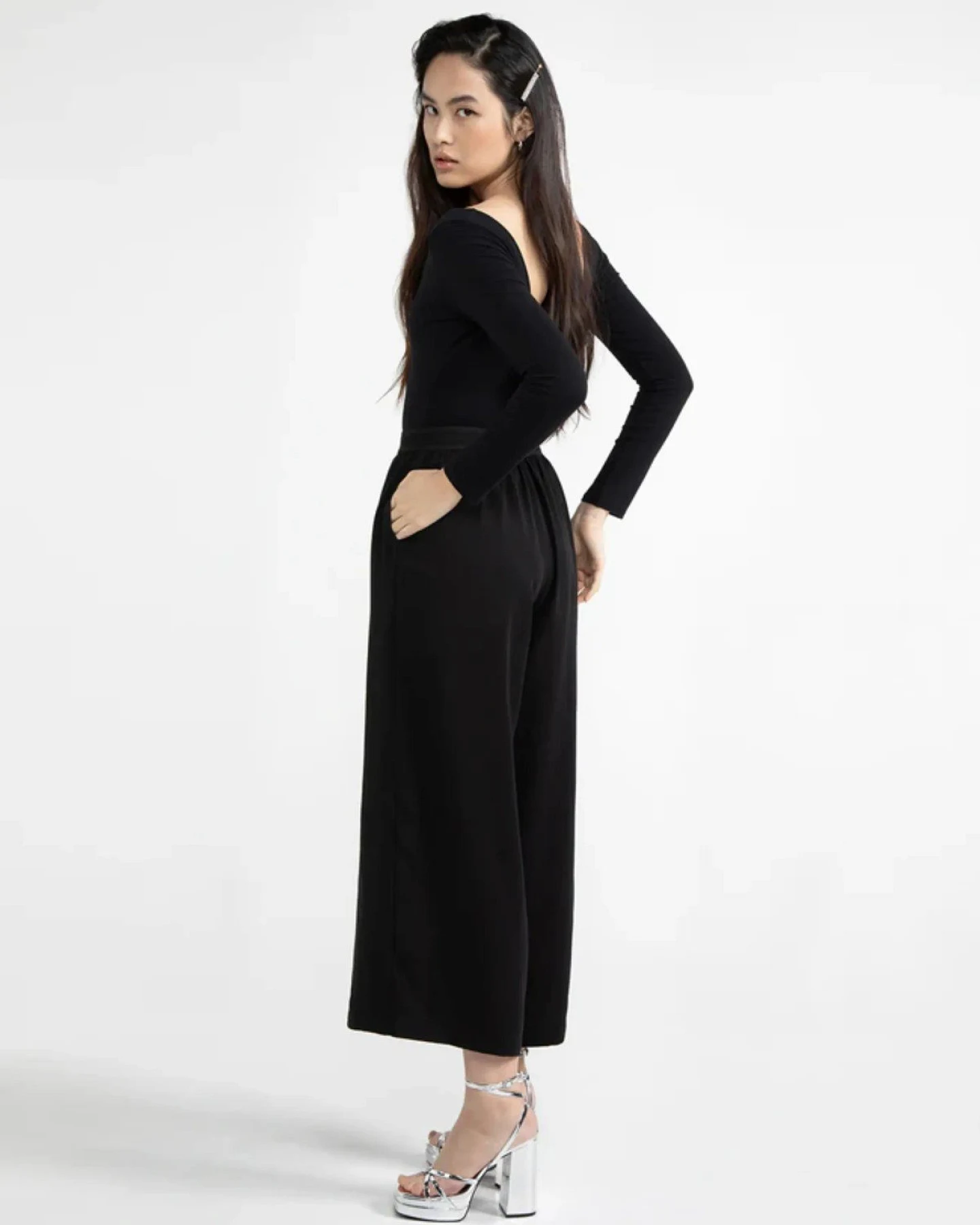 Hose Sandrose Schwarz – Ansicht 5