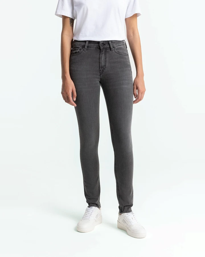 Kings of Indigo Damen vegan Jeans Juno Medium Washed Grau
