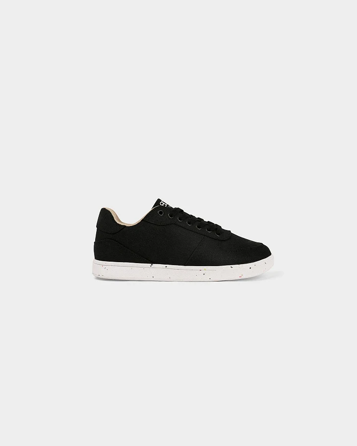 8000kicks EU Herren vegan Sneaker Herren Seeker Schwarz Und Weiß