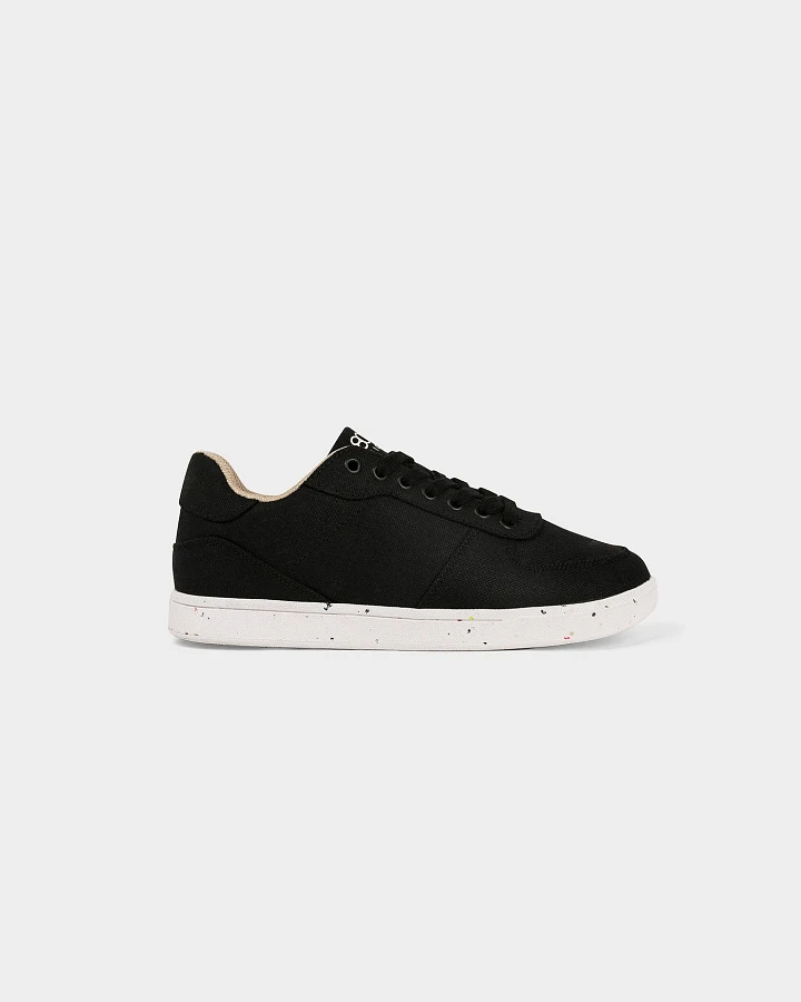 8000kicks EU Herren vegan Sneaker Herren Seeker Schwarz Und Weiß
