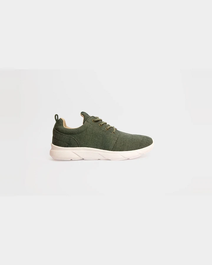 8000kicks EU Damen vegan Sneaker Damen Explorer V2 Dunkelgrün