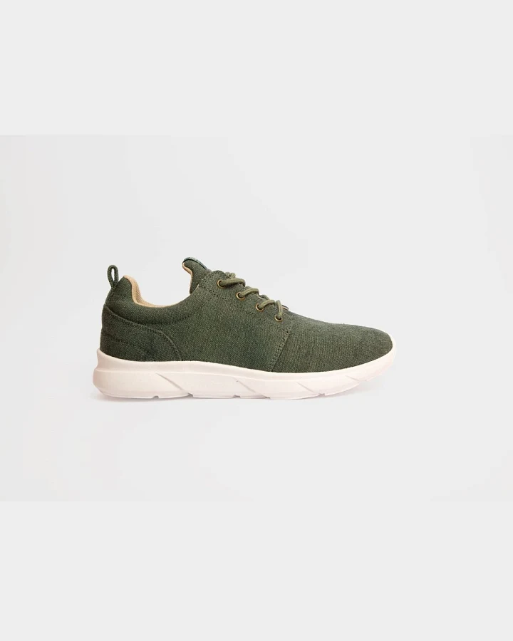 8000kicks EU Damen vegan Sneaker Damen Explorer V2 Dunkelgrün