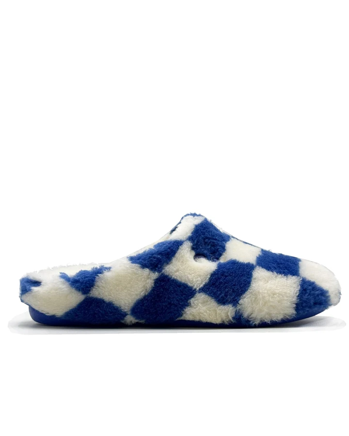 thies Herren vegan Hausschuhe Bayerisch Blau