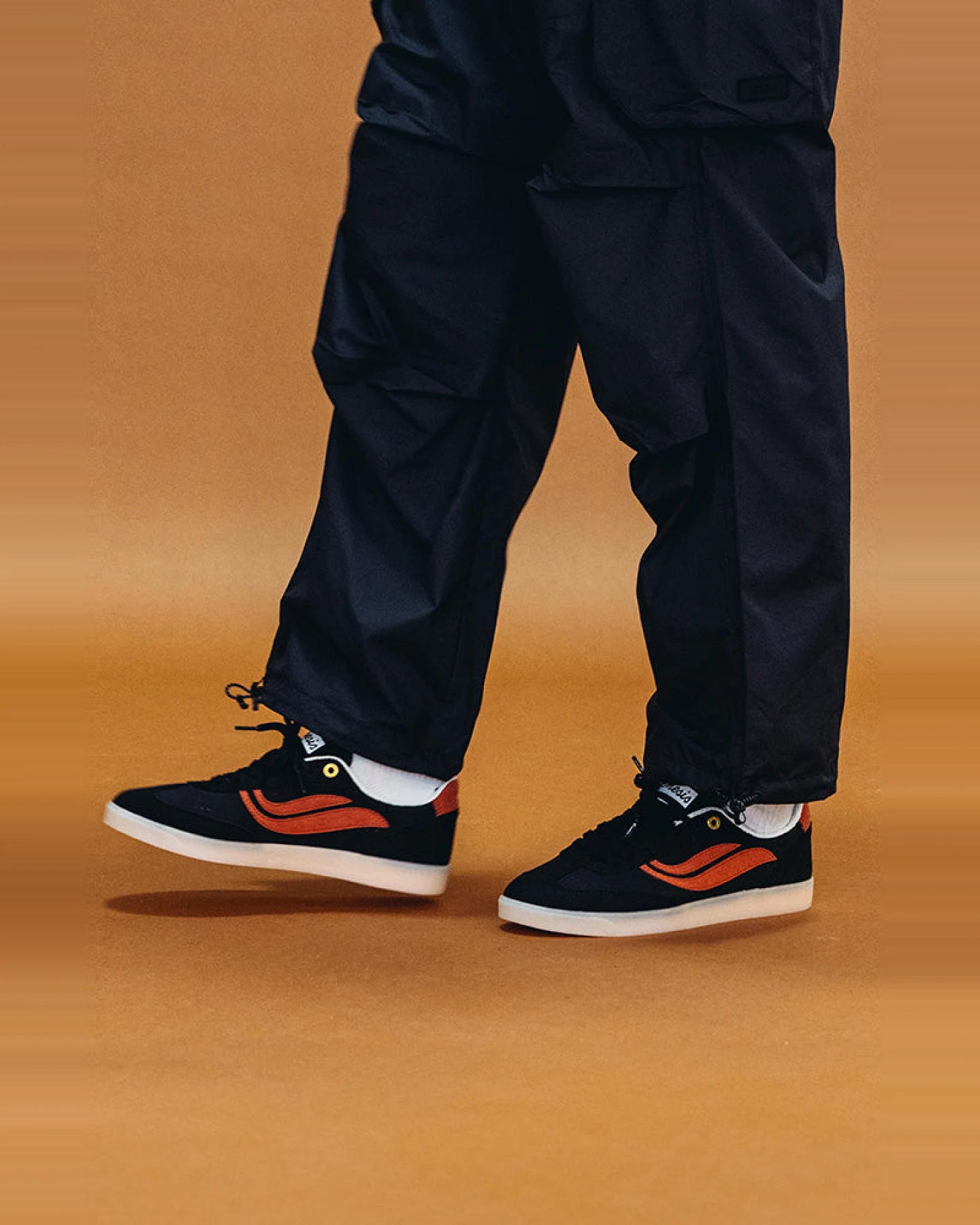 Genesis Damen vegan Sneakerdamen G-Volley Serial Schwarz/Rost – Ansicht 2