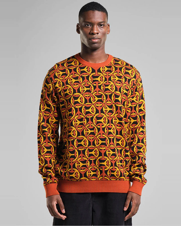DEDICATED Herren vegan Sweatshirt Mora Peace Multicolor