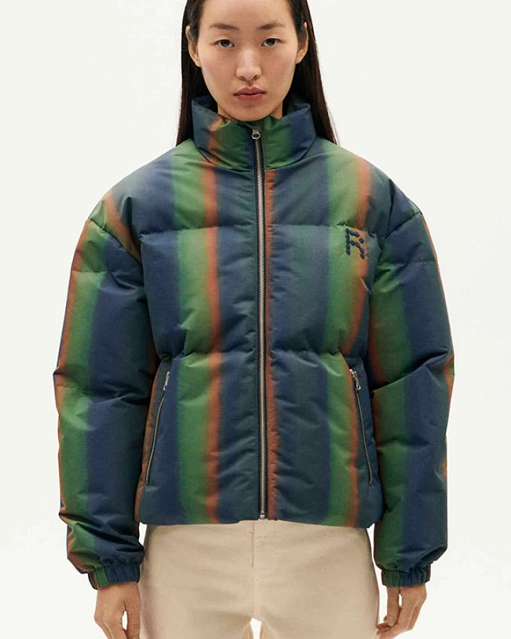 Thinking MU Damen vegan Jacke Gemma Sumpfgrün