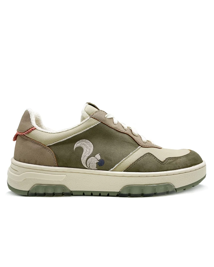thies Damen vegan Sneaker Eco Cup Veganer Apfel (W/X) Grün