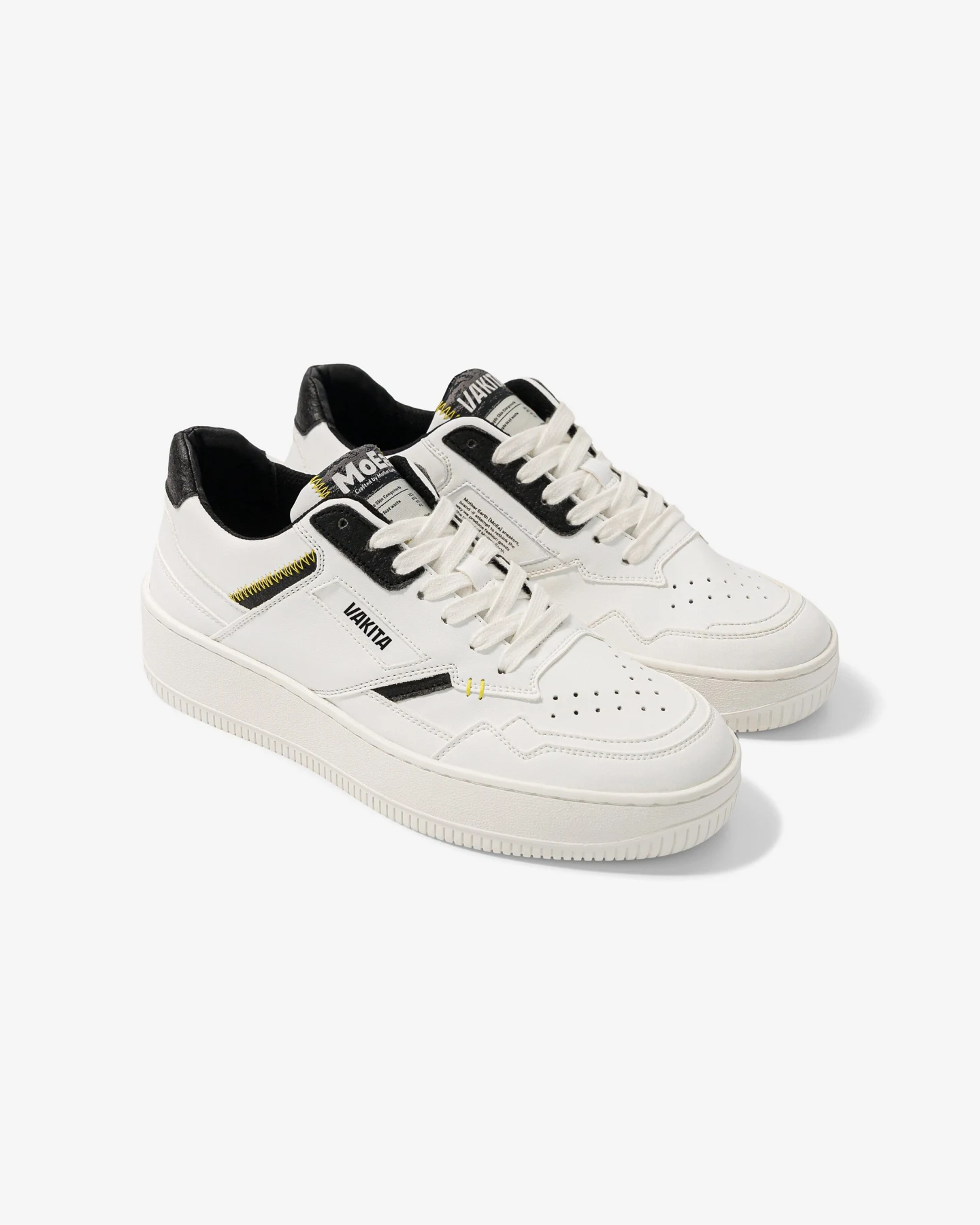 MoEa Herren vegan Sneaker Vxm Weiß – Ansicht 2