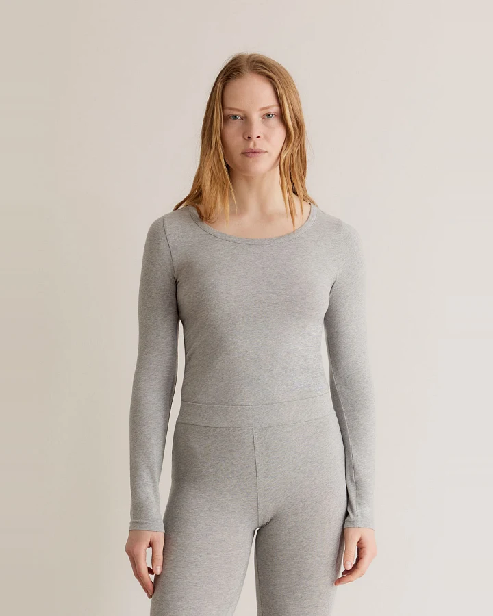 KOMODO Damen vegan Oberteil Darcey Grey