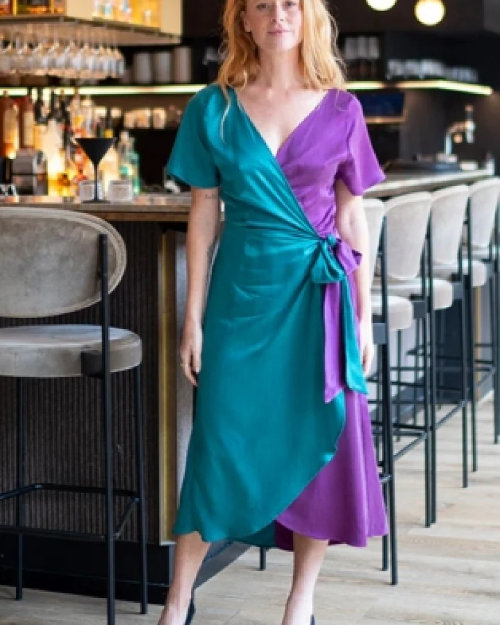 Sophie Stone Damen vegan Partykleid Duo