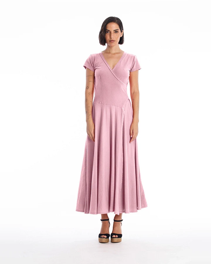 RAVENS VIEW IBIZA Damen vegan Kleid Veronika St Malva Rosa