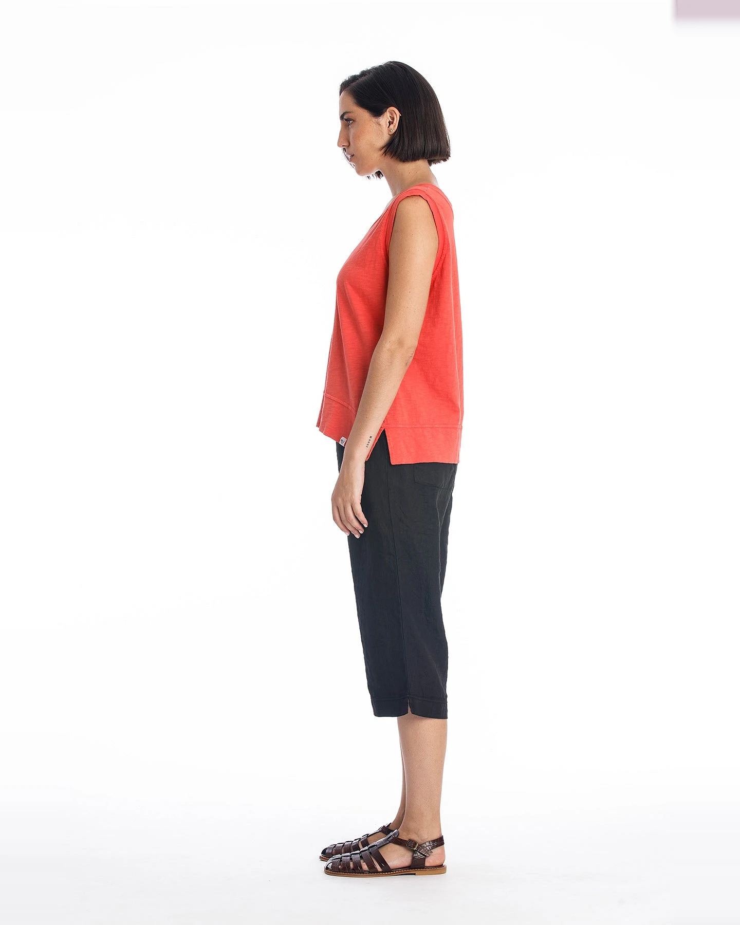 RAVENS VIEW IBIZA Damen vegan Top Ivy Ns Radiant Red – Ansicht 2