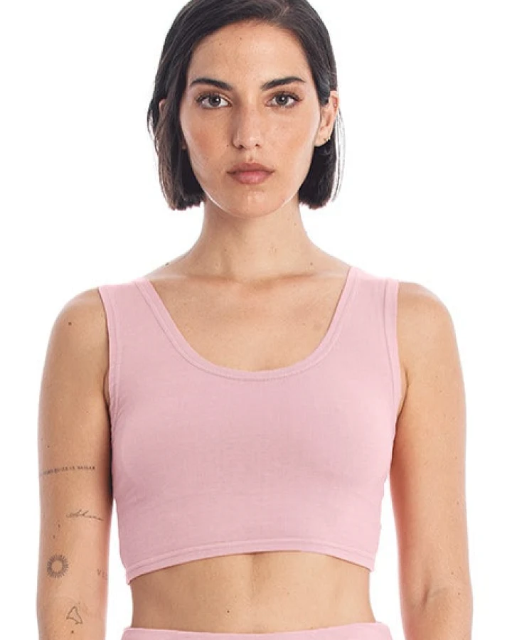 RAVENS VIEW IBIZA Damen vegan Yoga Top Malva Rosa