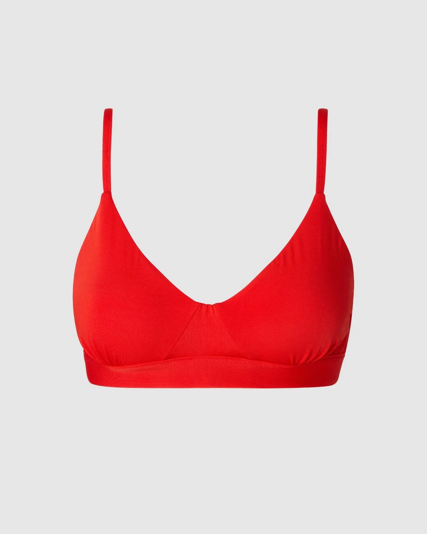 Understatement Damen vegan Micro Scoop Bh Feurig Rot – Ansicht 2