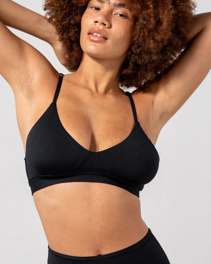 Understatement Damen vegan Micro Scoop Bh Schwarz