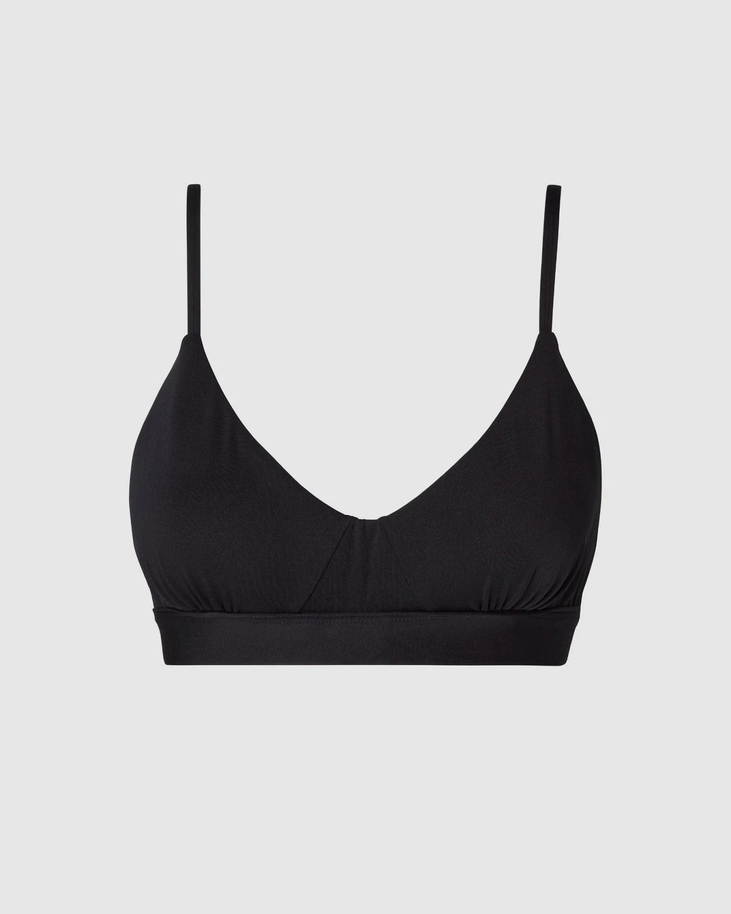 Understatement Damen vegan Micro Scoop Bh Schwarz – Ansicht 2