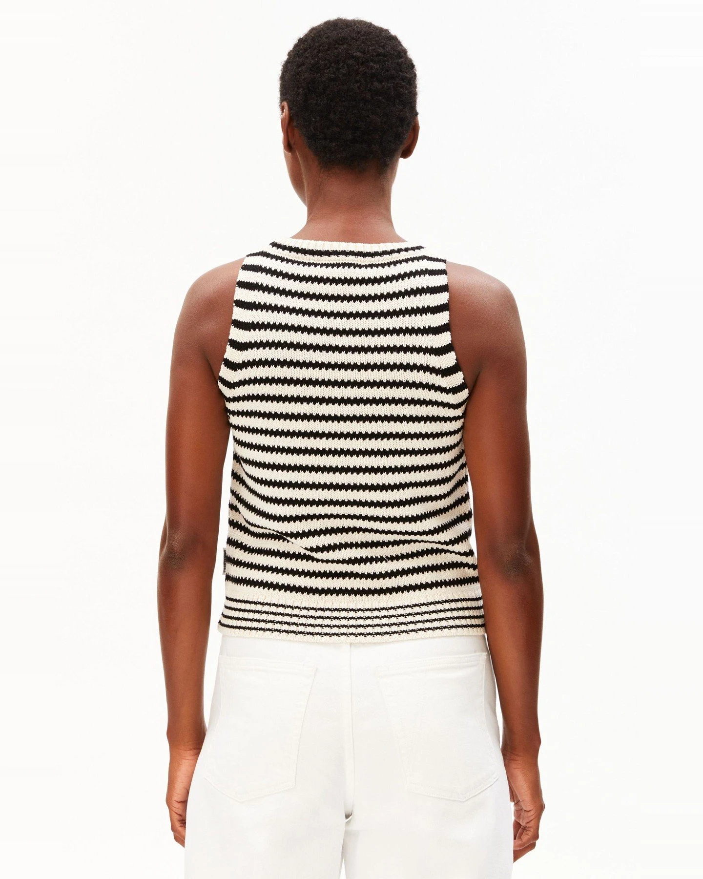 Stricktop Stripe Schwarz – Ansicht 3