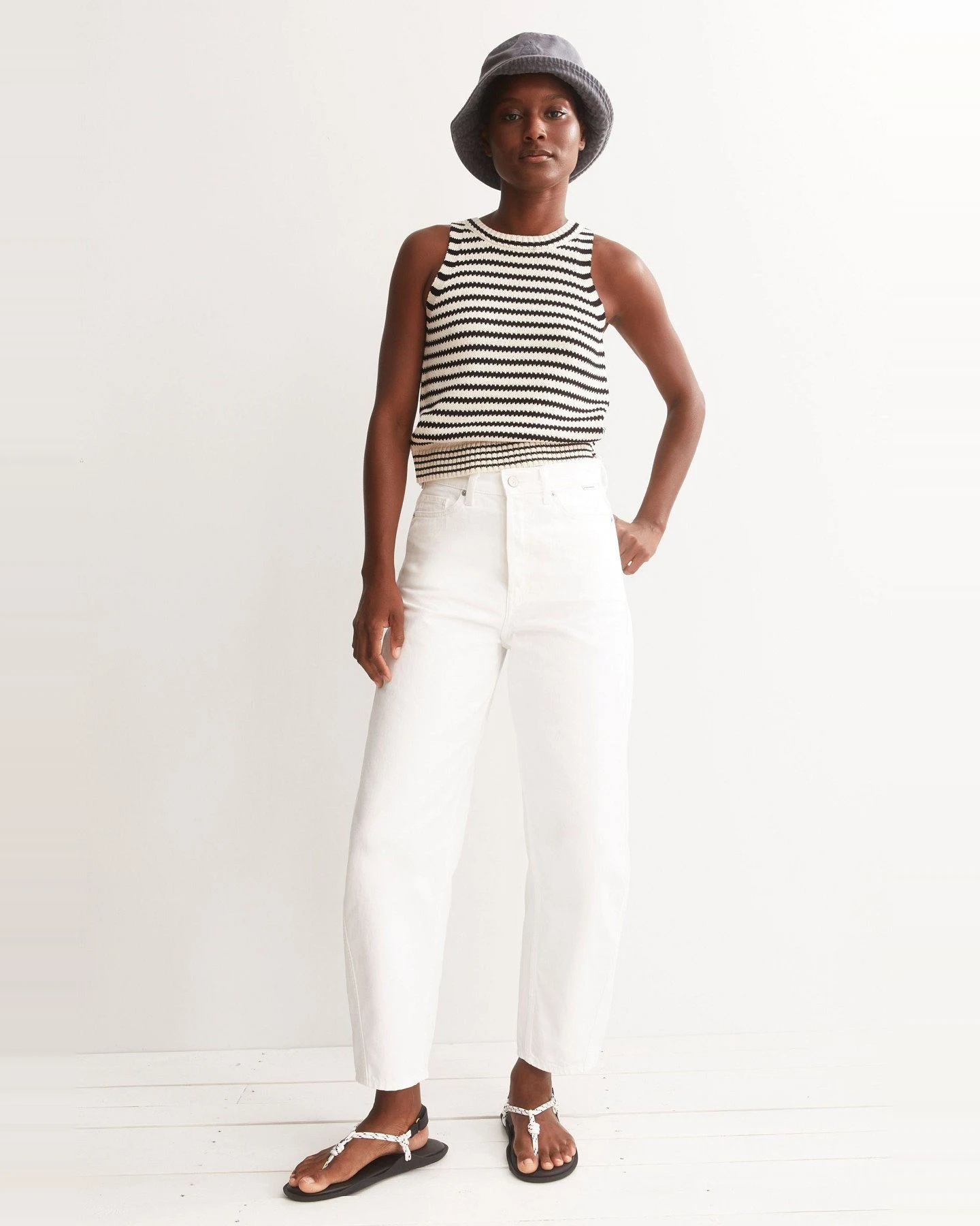 Stricktop Stripe Schwarz – Ansicht 5