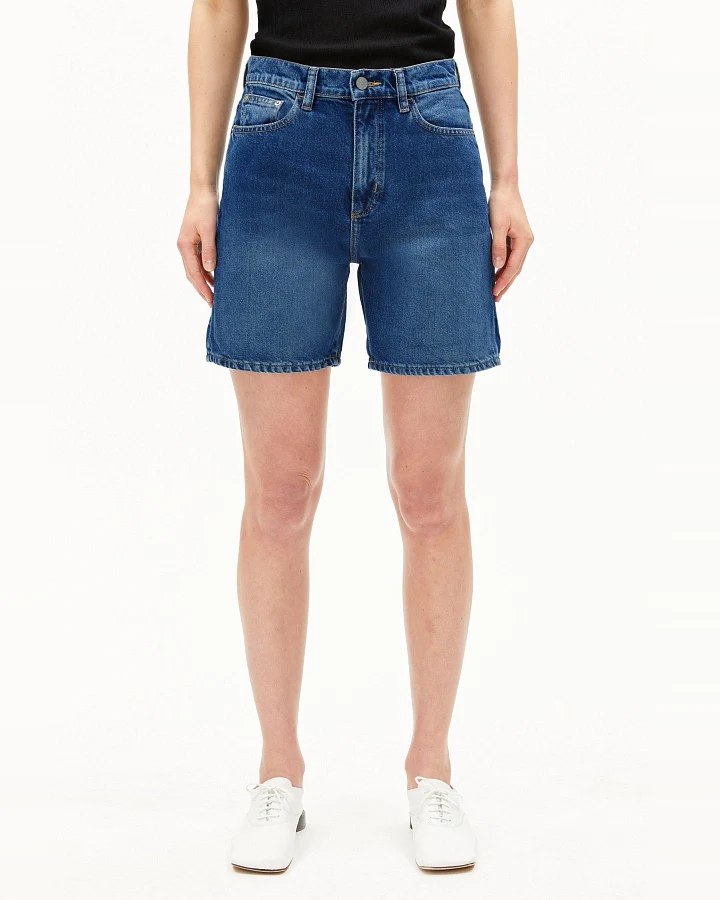 Jeansshorts Sheaari Wavy Blue