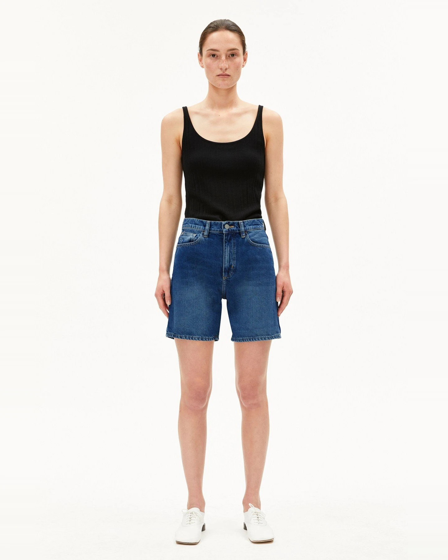 Jeansshorts Sheaari Wavy Blue – Ansicht 2
