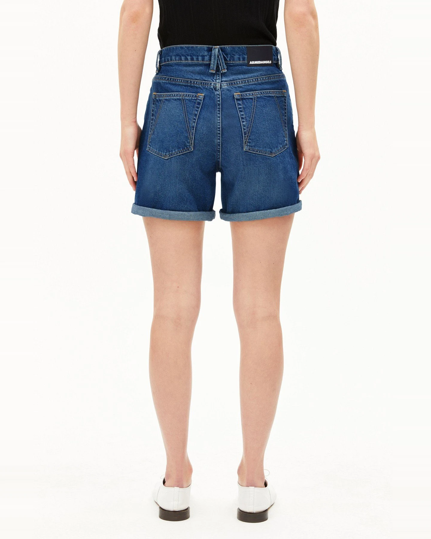 Jeansshorts Sheaari Wavy Blue – Ansicht 3