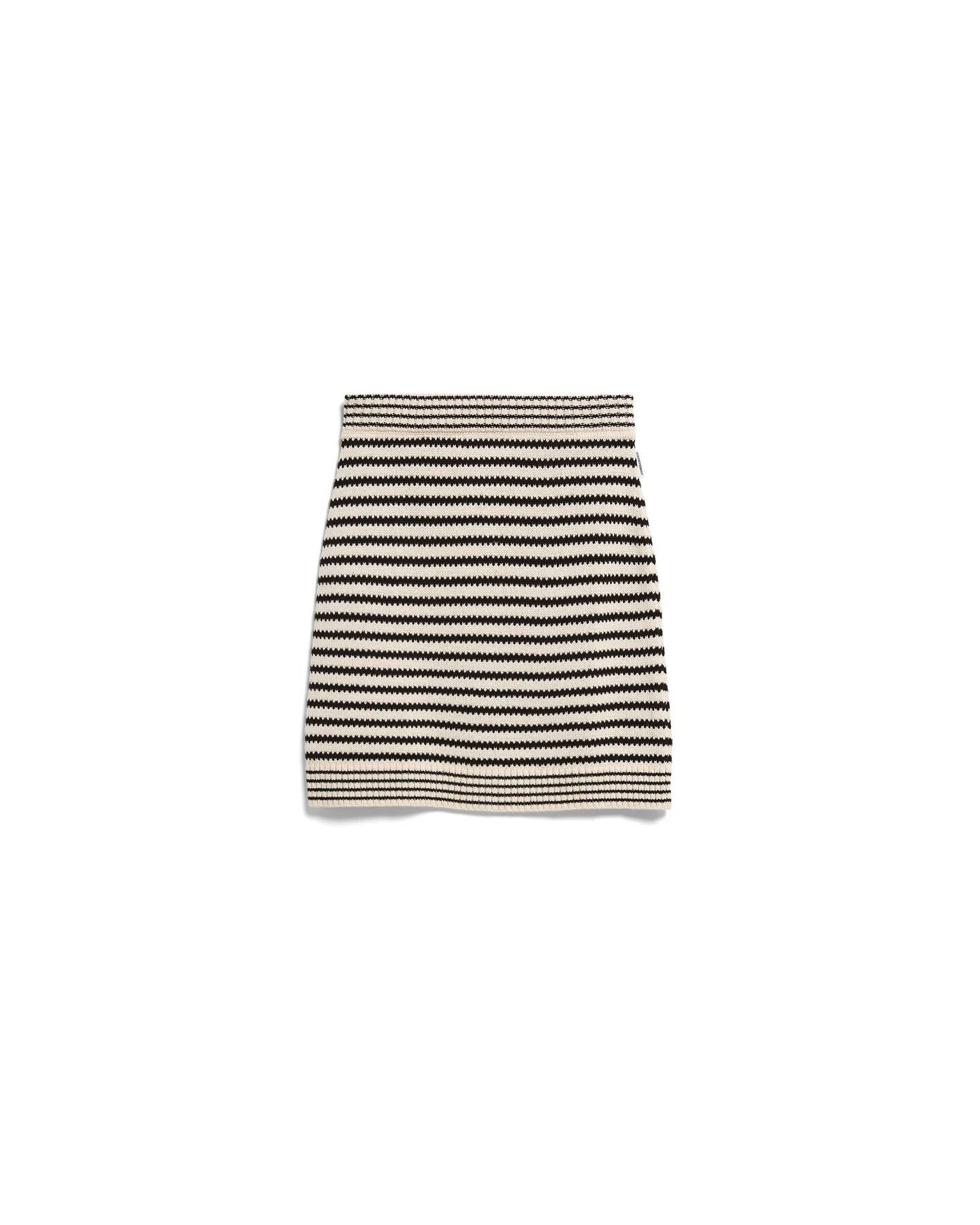 Strickrock Stripe Mini Knit Schwarz – Ansicht 6