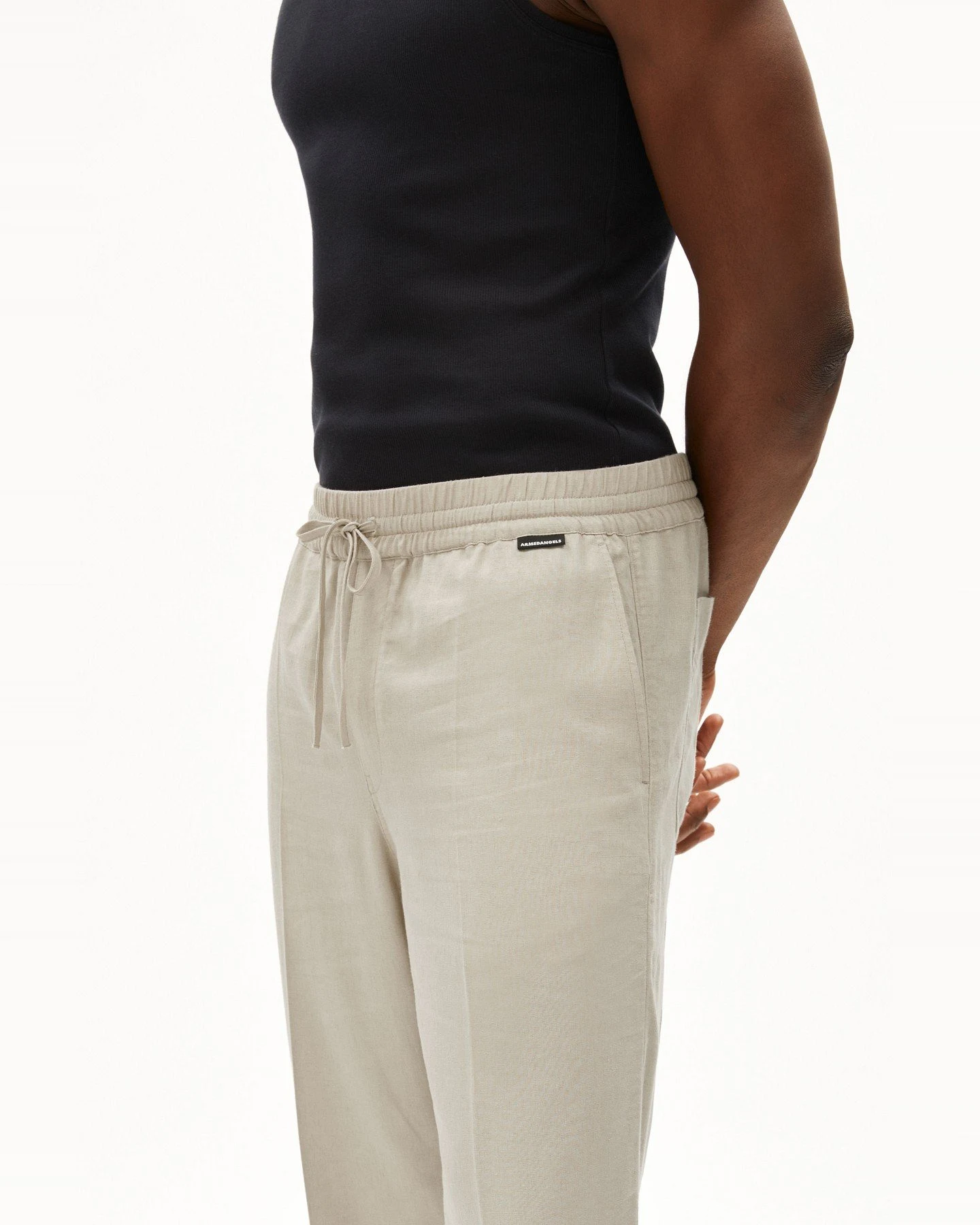 Stoffhose Lukaa Lino – Ansicht 4
