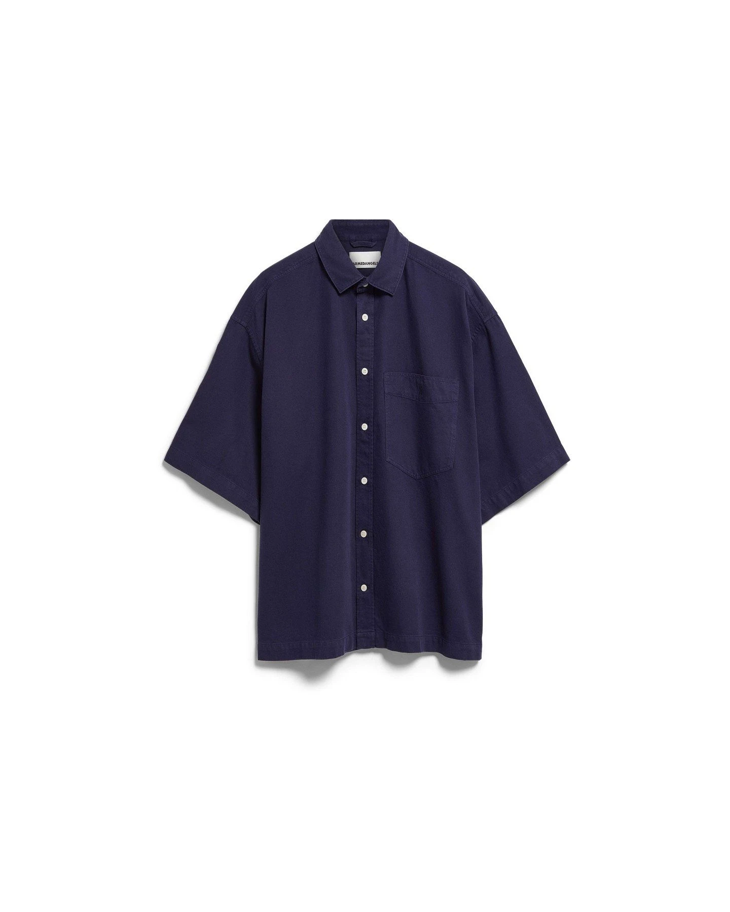 Hemd Lino Short Blau – Ansicht 6