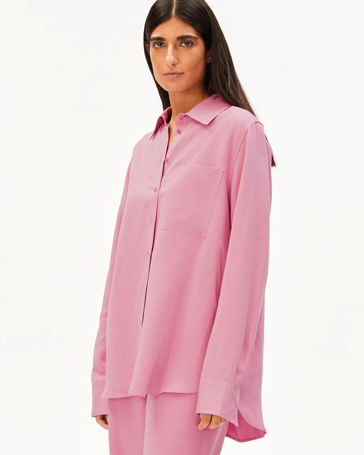 Bluse Linen Blend