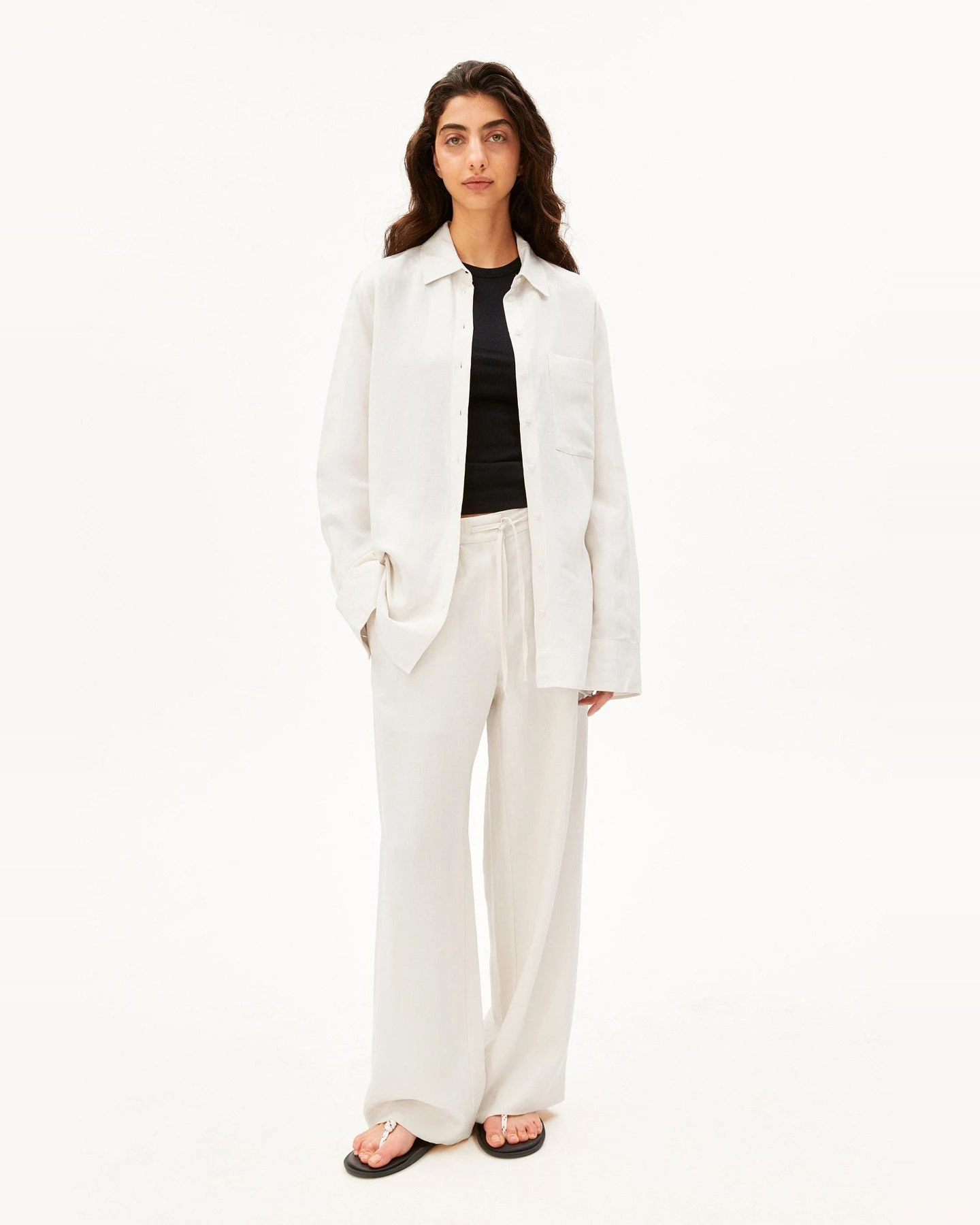 Bluse Linen Blend – Ansicht 4