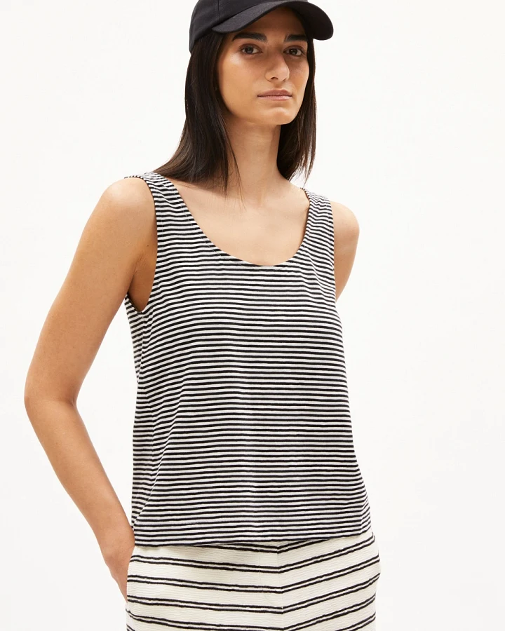 Produktseite: Top Minaami Lita Lovely Stripes Schwarz