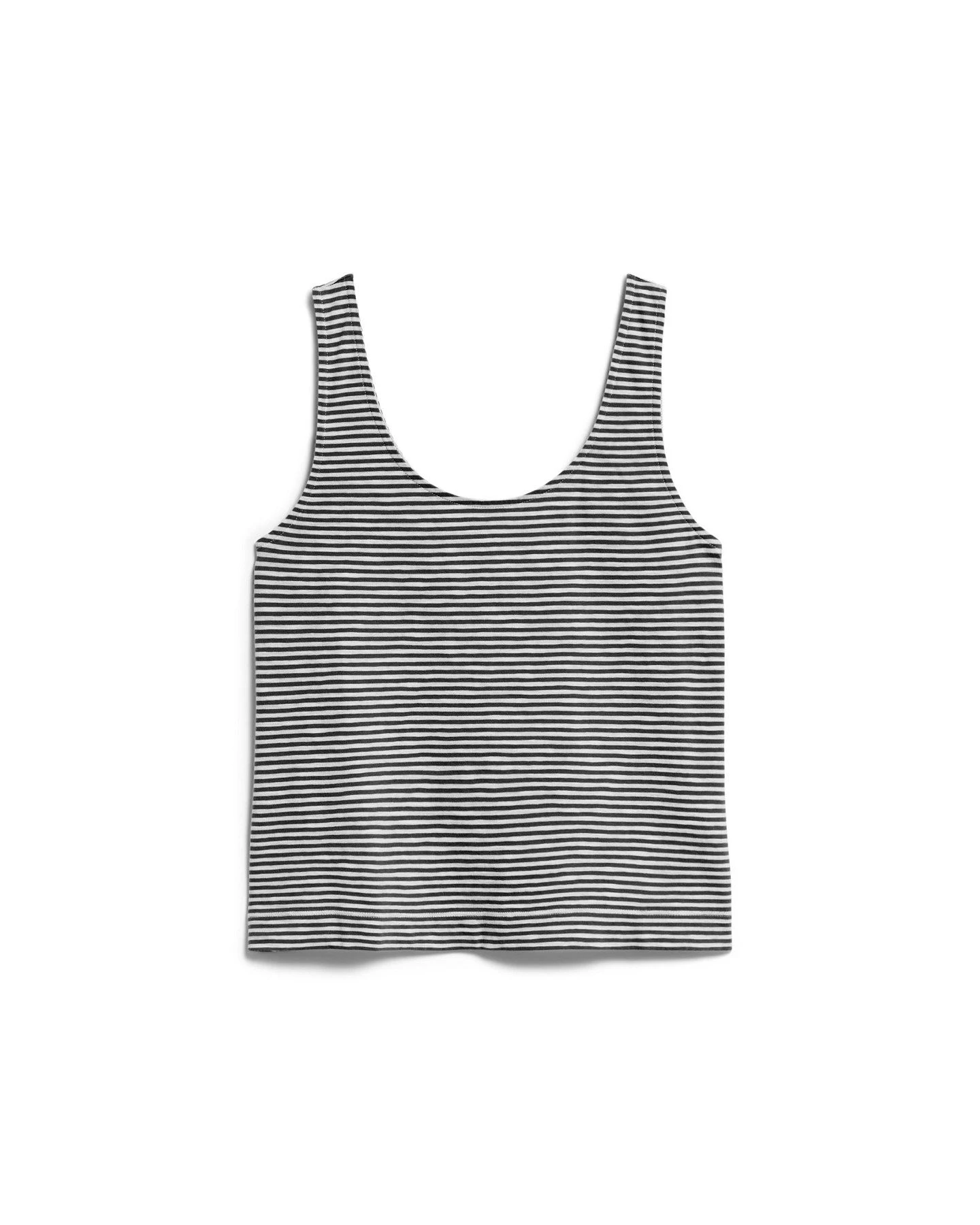 Top Minaami Lita Lovely Stripes Schwarz – Ansicht 5