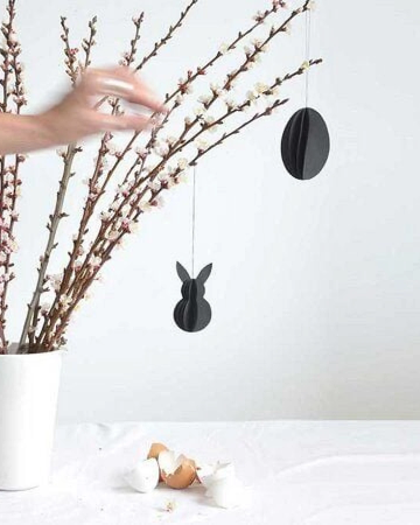 renna deluxe Osterdeko zum Aufhängen handgefertigt – Ansicht 3