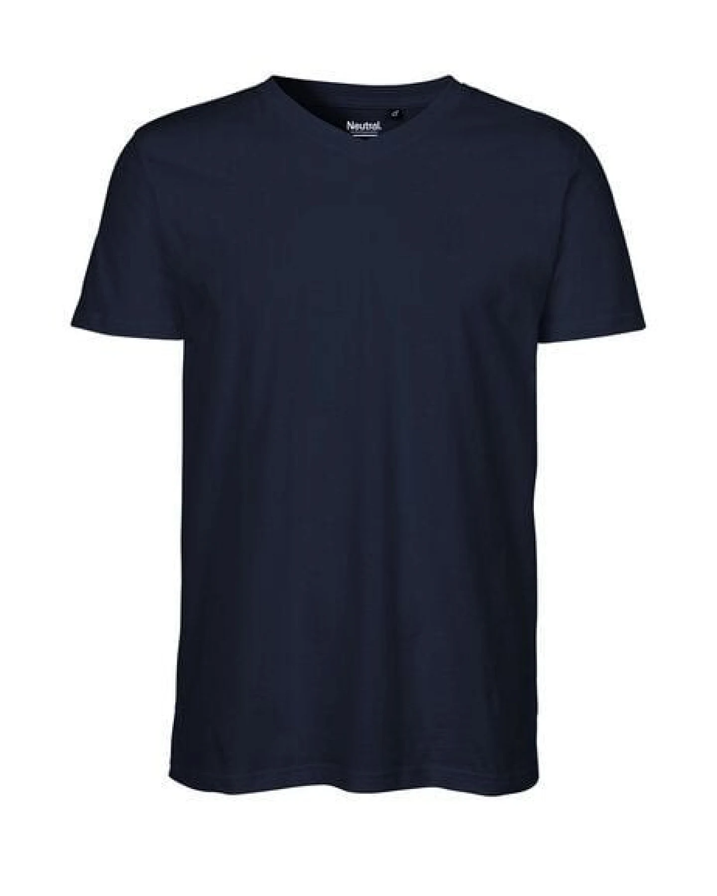 Neutral® - 3FREUNDE Männer T-Shirt V-Ausschnitt – Ansicht 3