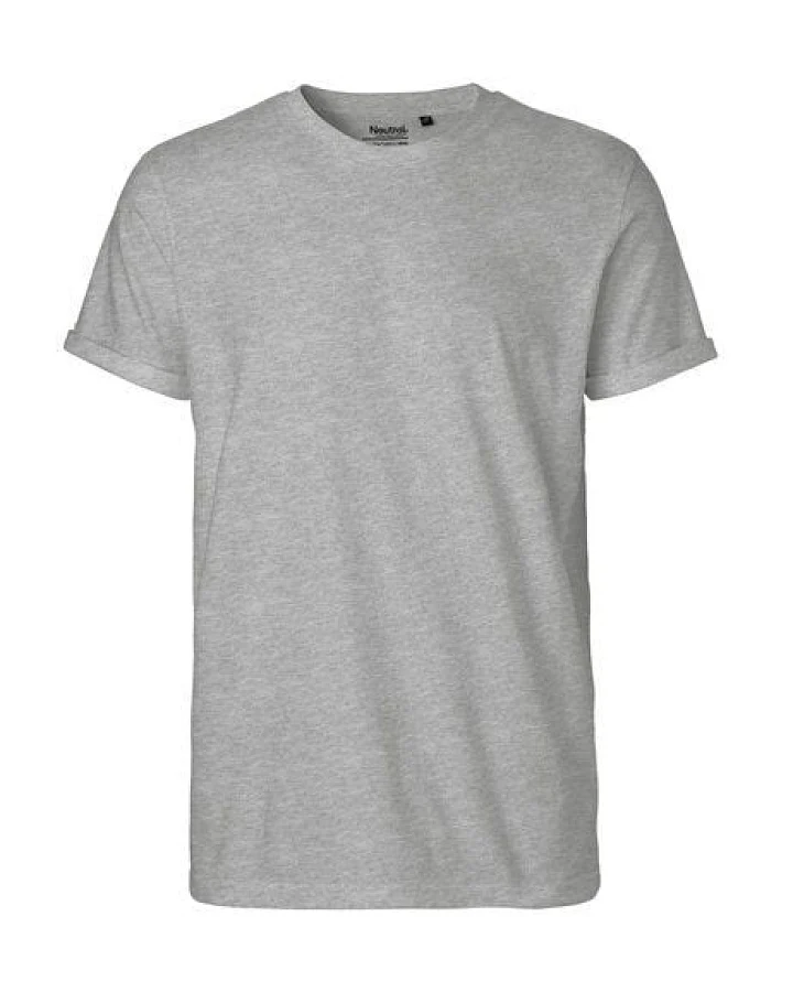 Neutral® - 3FREUNDE Männer T-Shirt Roll-Up