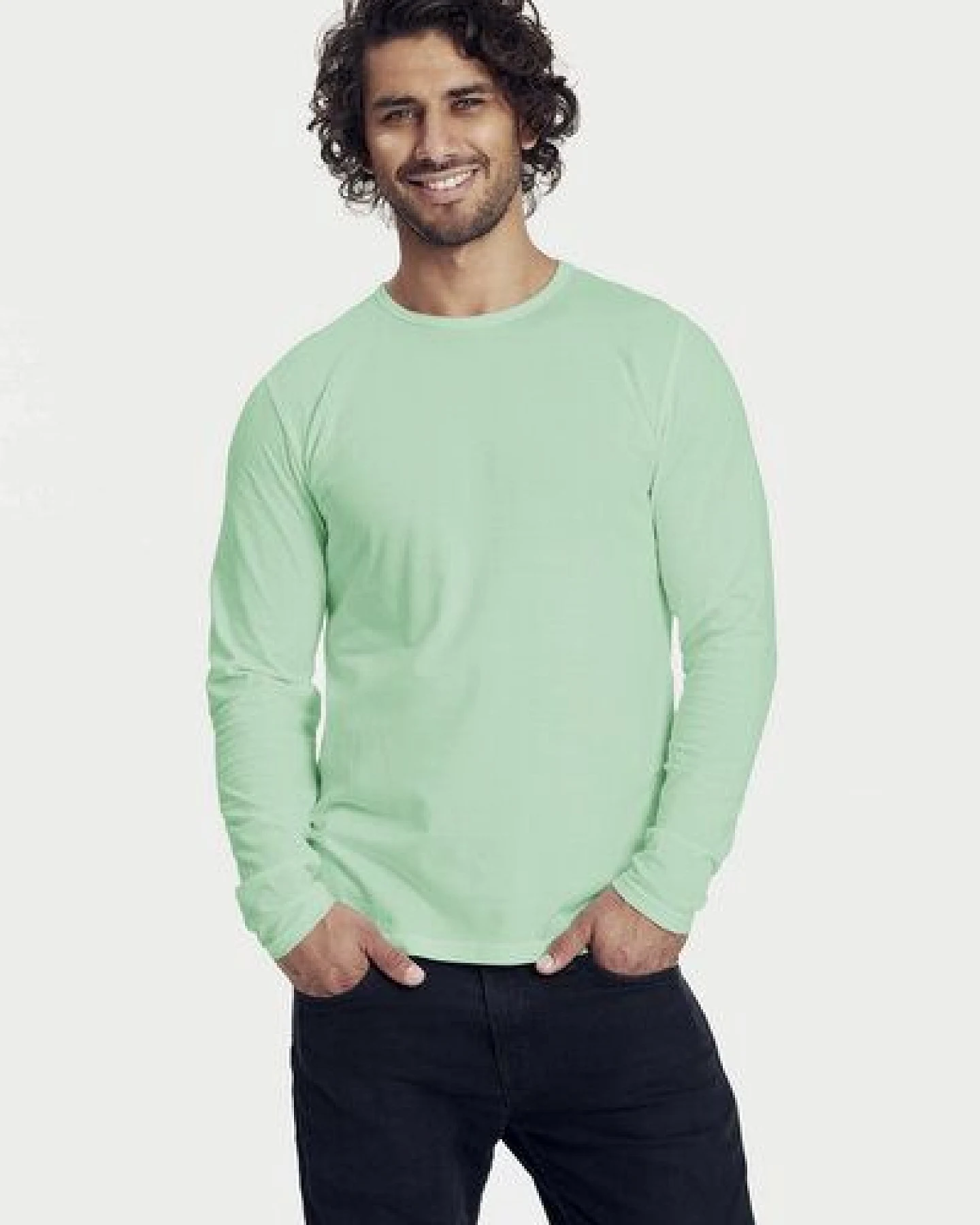 Neutral® - 3FREUNDE Männer Longsleeve – Ansicht 4