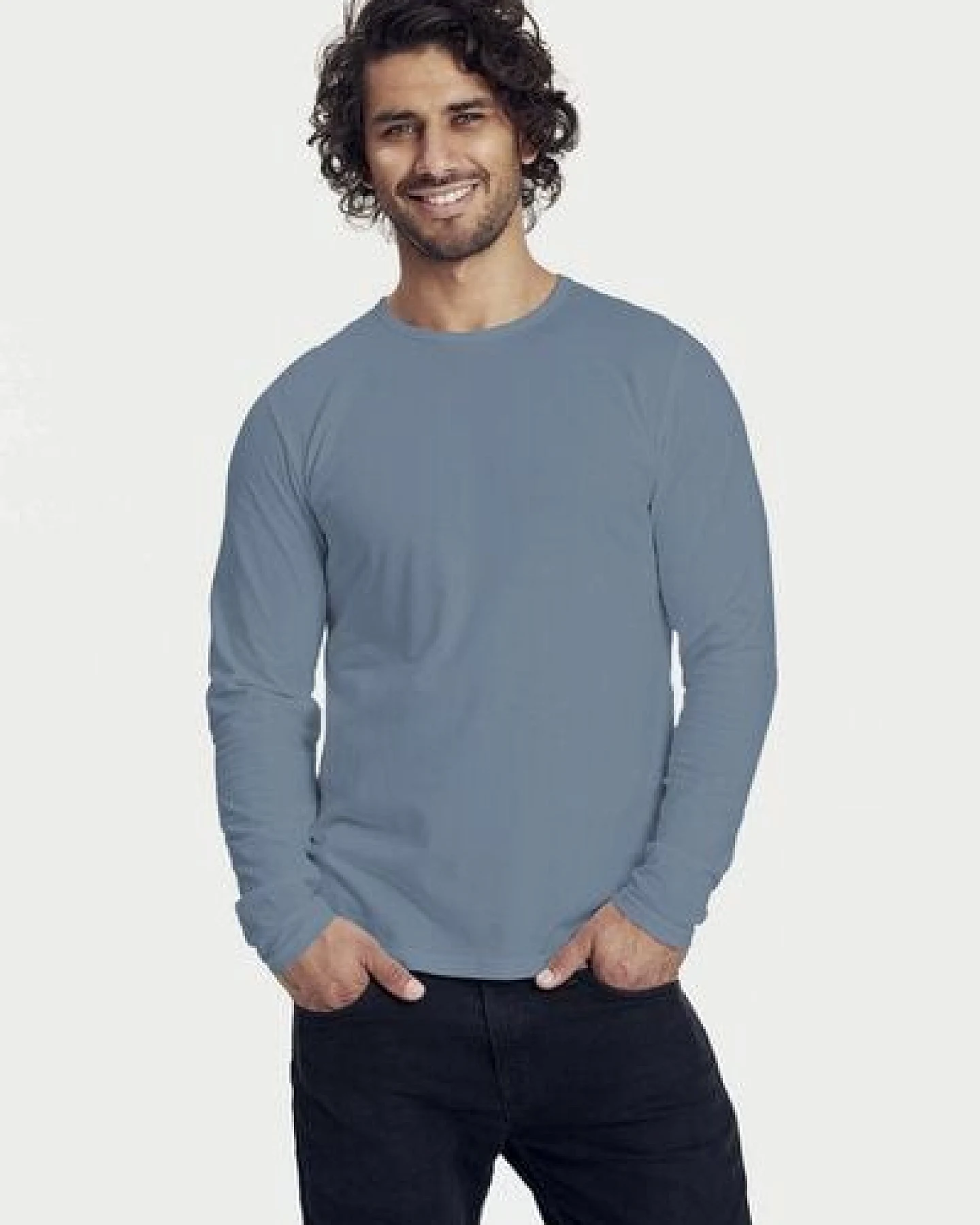 Neutral® - 3FREUNDE Männer Longsleeve – Ansicht 4