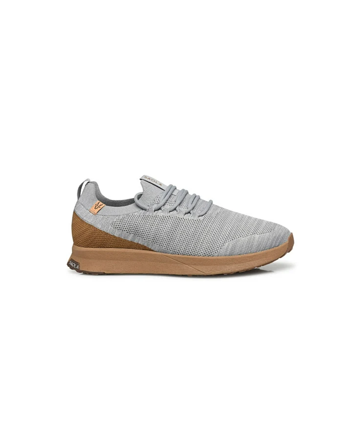 SAOLA Herren vegan Sneaker Herren Tsavo 2.0 Waterproof Ultimate Gray