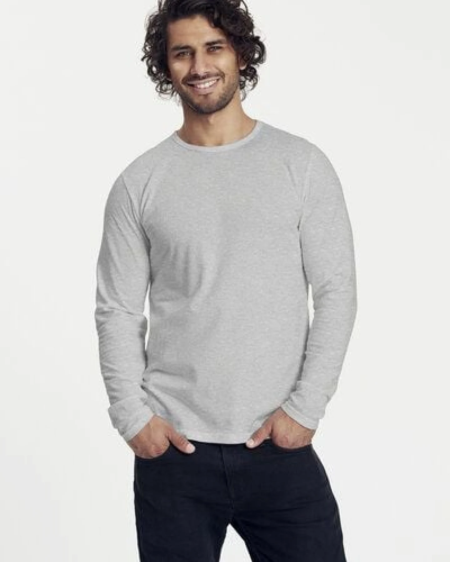 Neutral® - 3FREUNDE Männer Longsleeve – Ansicht 4