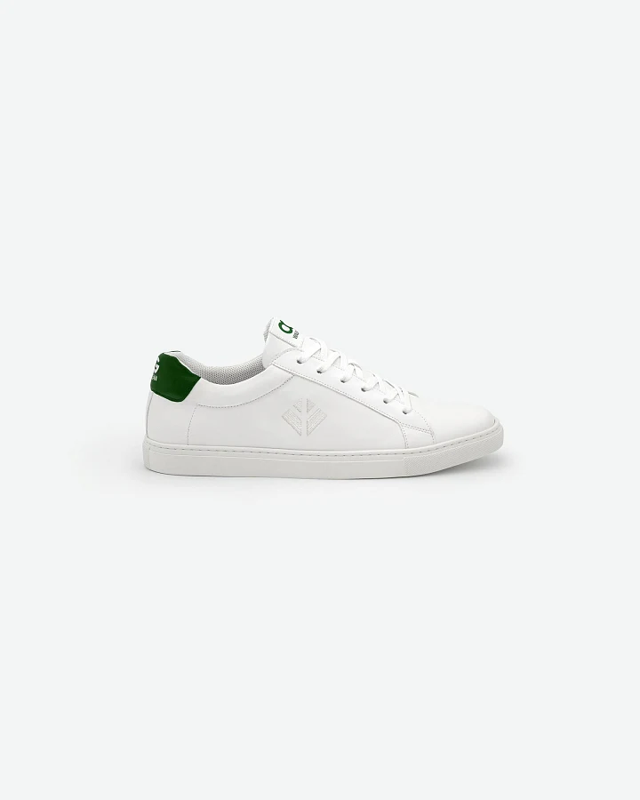 COG Herren vegan Sneaker Winton Müsli Weiß Grün